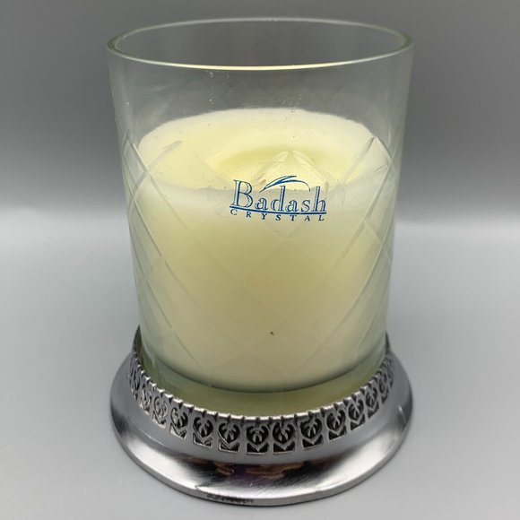 Badash | Accents | Badash Crystal Candle Holder With Silver Metal Base ...